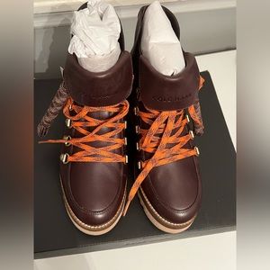 Cole Haan women wedged hikers bots NWT size 7.5